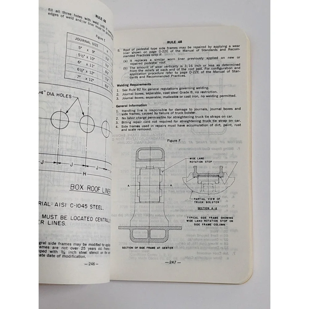 VTG 1979 AAR Field Manual Interchange Rules Railroad Mechanical Operations Book‎